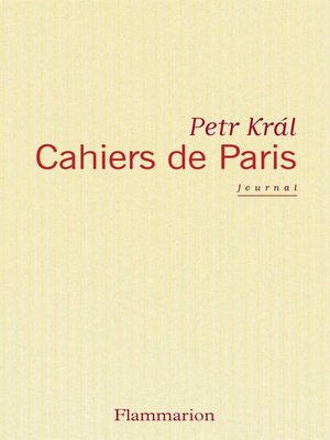 cover image of Cahiers de Paris